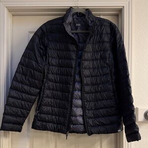 REI Black Quilted Jacket